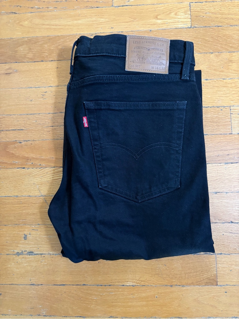 Levi’s 502 36x32 black
